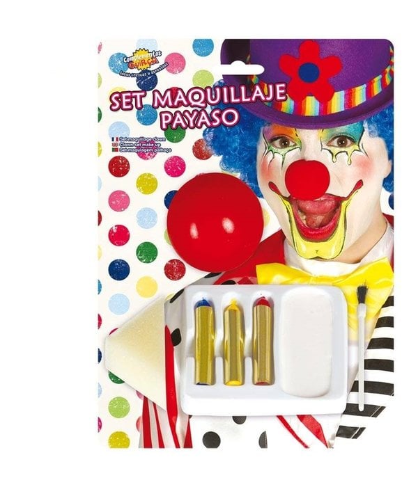 Clown set make up + neus