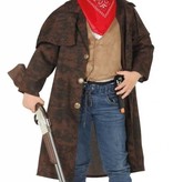 Cowboy jas kind bruin