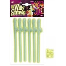 Piemel rietjes glow in dark