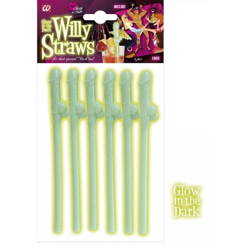 Piemel rietjes glow in dark