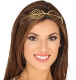 Tiara Bladeren Goud