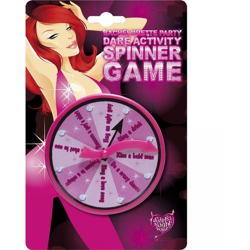 Vrijgezellenfeest spel met spinner