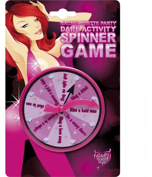 Vrijgezellenfeest spel met spinner