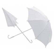 Witte Paraplu 60cm doorsnee