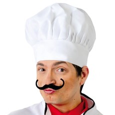 Chef kostuum muts
