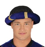 Blauwe tulband Sultan