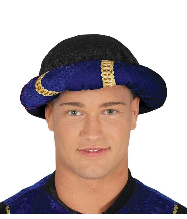 Blauwe tulband Sultan