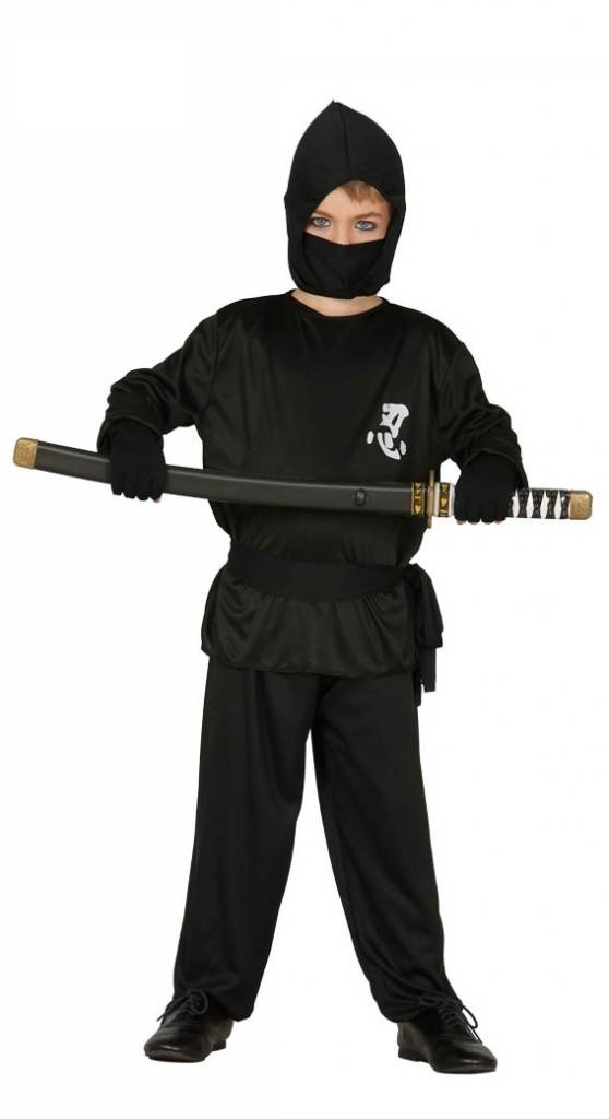 Ninja pakje kind zwart budget