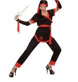 Ninja kostuum vrouw