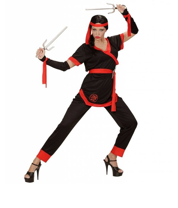 Ninja kostuum vrouw