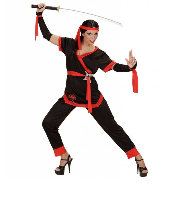 Ninja kostuum vrouw