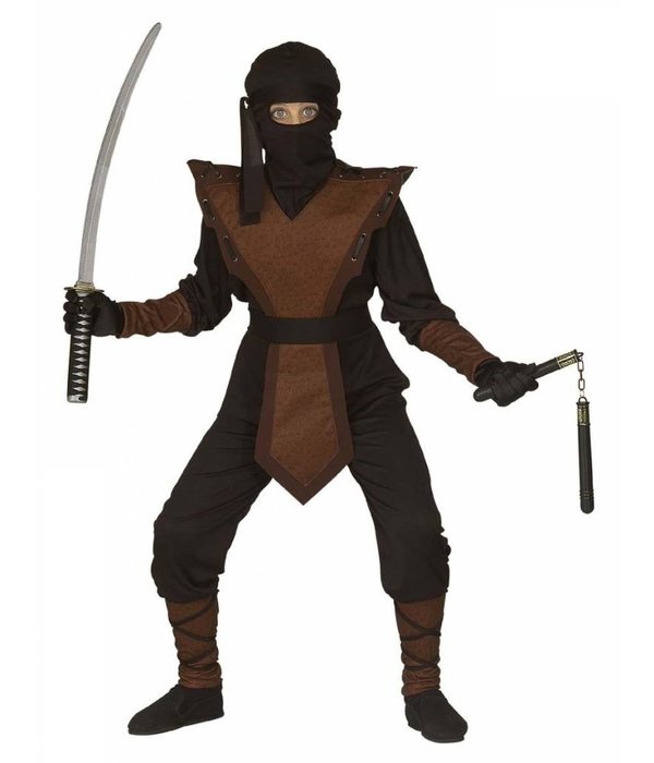 Bruine Ninja pak kind