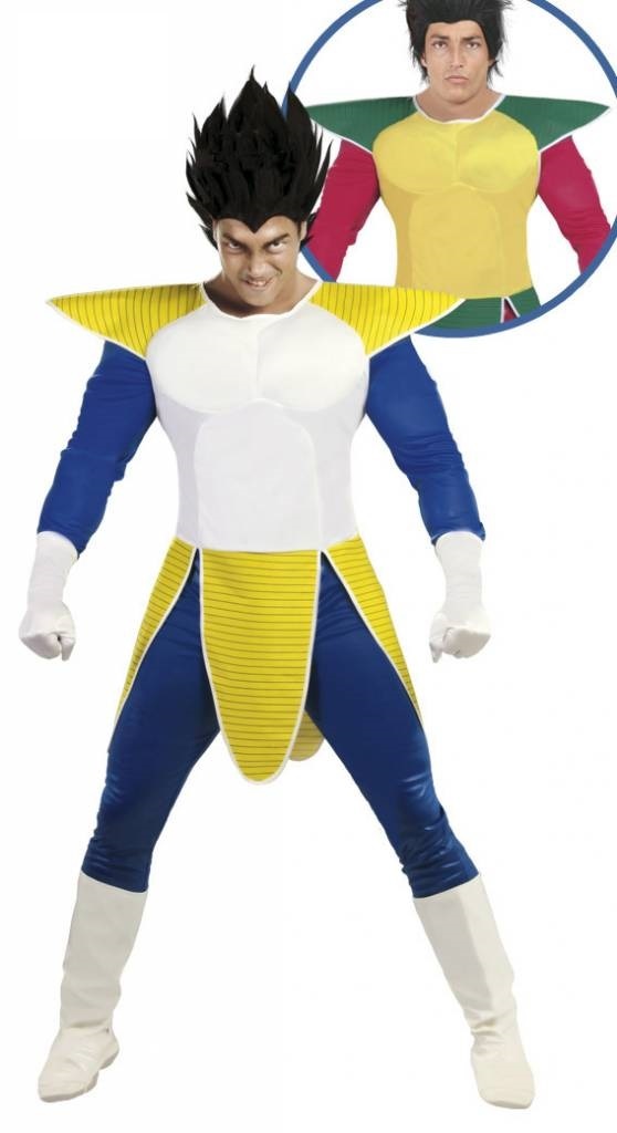 Ruimte pak Samurai Blauw afbeelding
