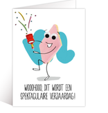 Verjaardagskaart 'Spektaculaire Verjaardag'