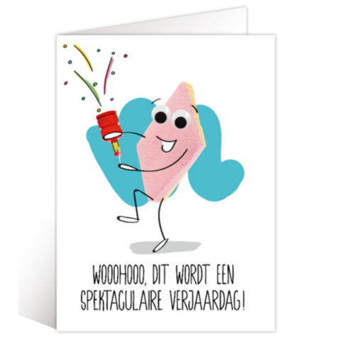 Verjaardagskaart 'Spektaculaire Verjaardag'