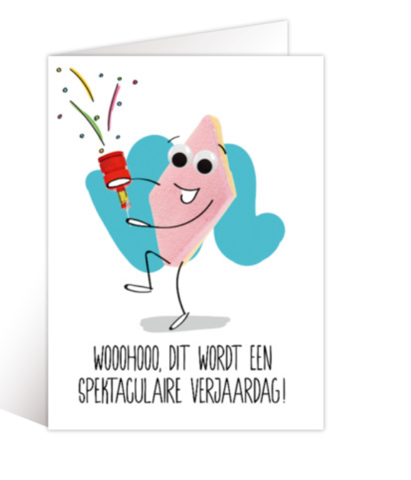 Verjaardagskaart 'Spektaculaire Verjaardag'