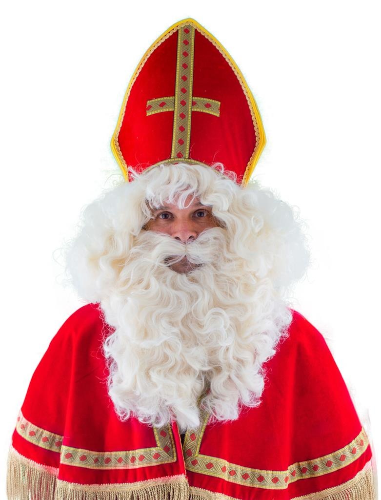 Sinterklaas Pruik en Baard Hernani afbeelding