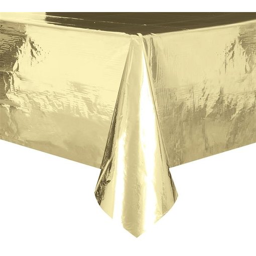 Tafelkleed Folie Goud - 137 x 274cm