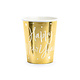 6 Cups Happy New Year goud 220ml