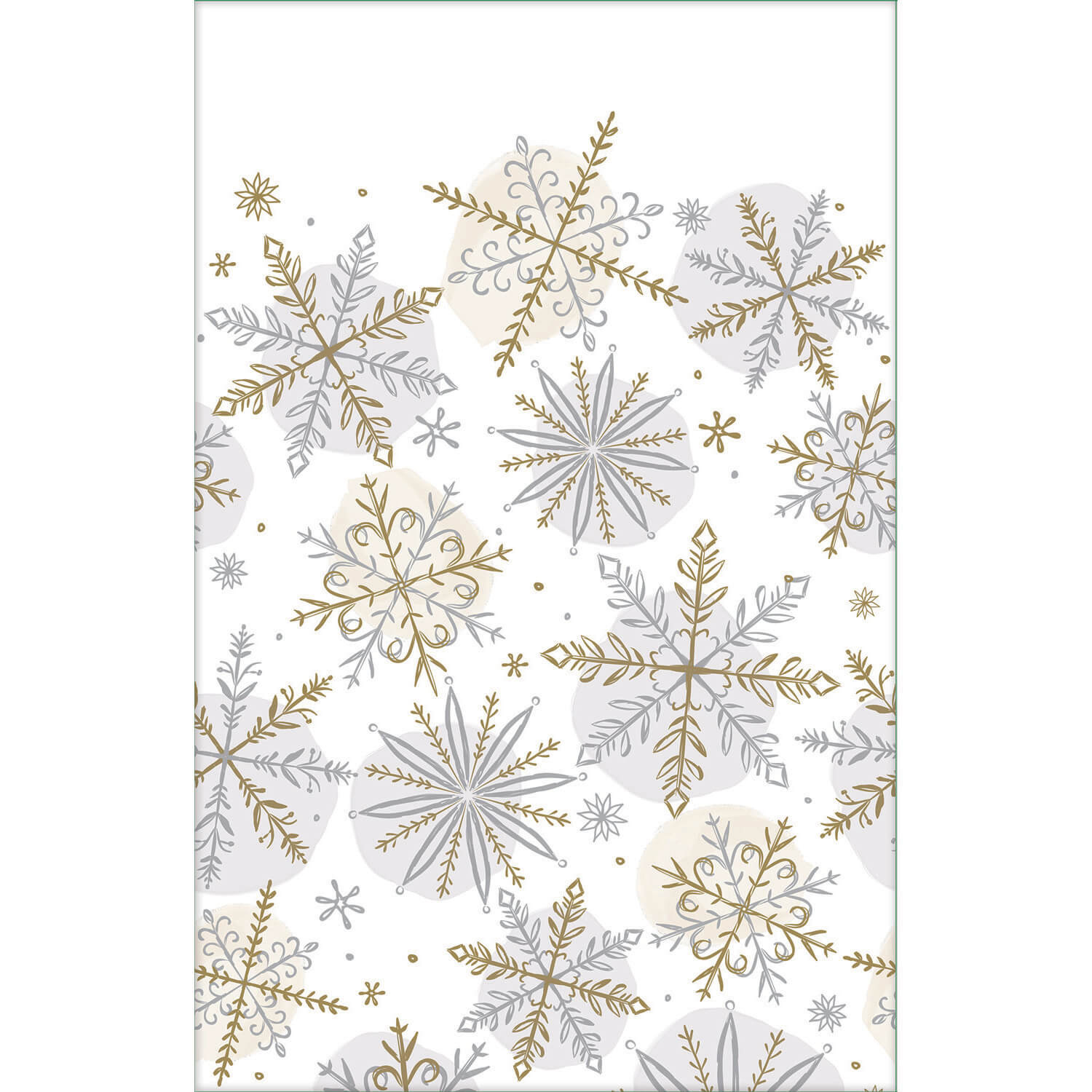 Tafelkleed Sneeuwvlokken - 260 x -
