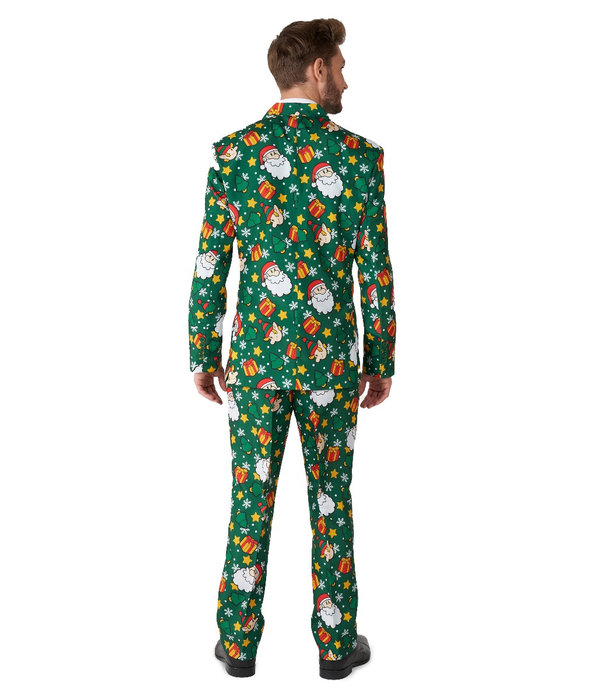 Suitmeister Kerst Maatpak Santa Elves Groen