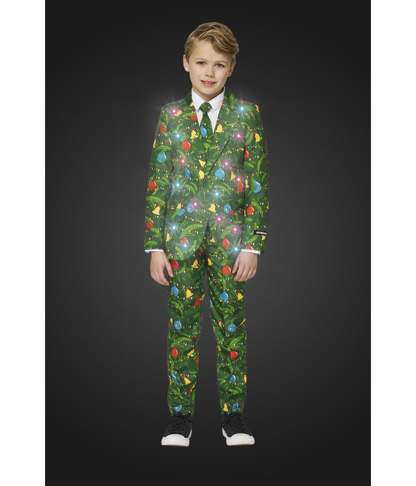 Suitmeister Maatpak Christmas Green Tree Light Up Jongens