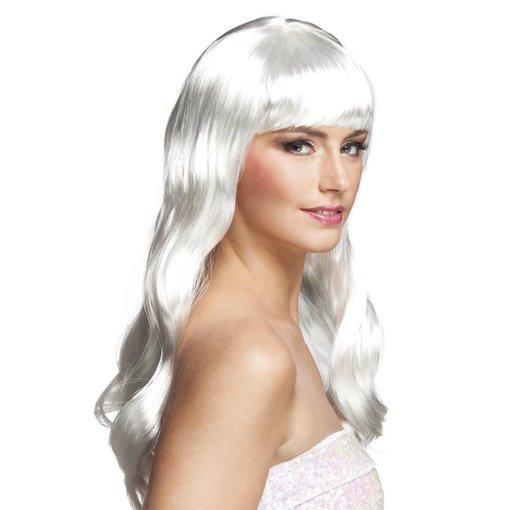 Witte Pruik Lady Gaga