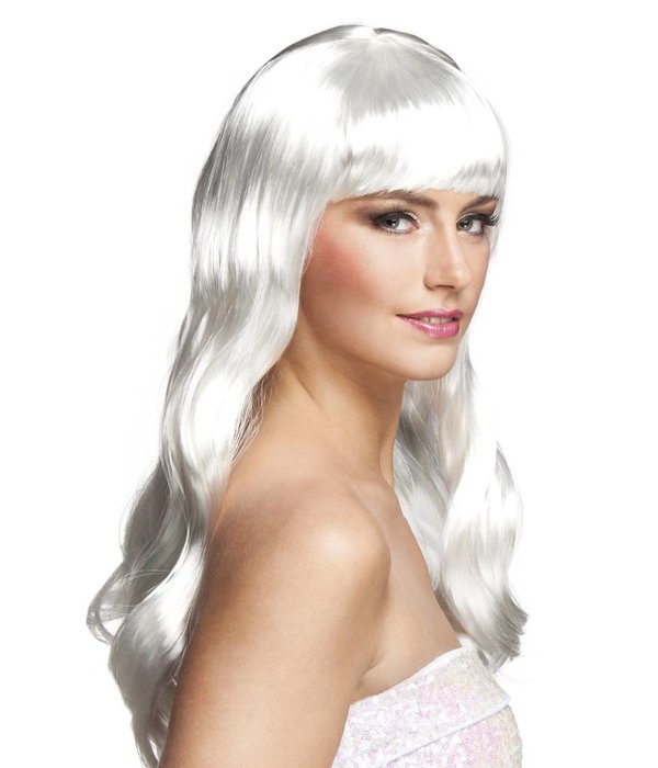 Witte Pruik Lady Gaga
