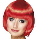 Pruik bobline new look rood