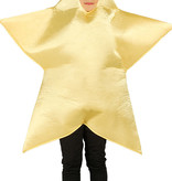 Gouden Kerstster Kostuum Kind