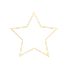 Hangdecoratie Sterren Set Hout