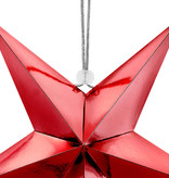 Hangdecoratie Ster Rood Karton (30cm)