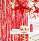 Hangdecoratie Ster Rood Karton (30cm)