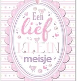 Felicitatiekaart Geboorte 'lief klein meisje'
