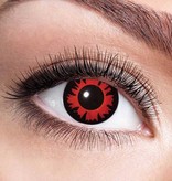 Funlenzen Bella Zwart/Rood 1 maand