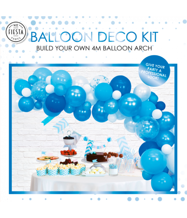 Luxe Ballon Decoratie Set Blauw