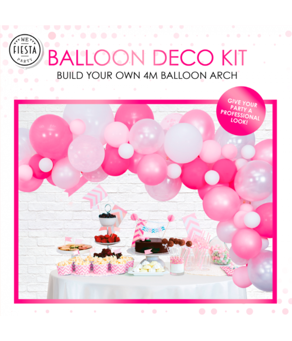 Luxe Ballon Decoratie Set Pink