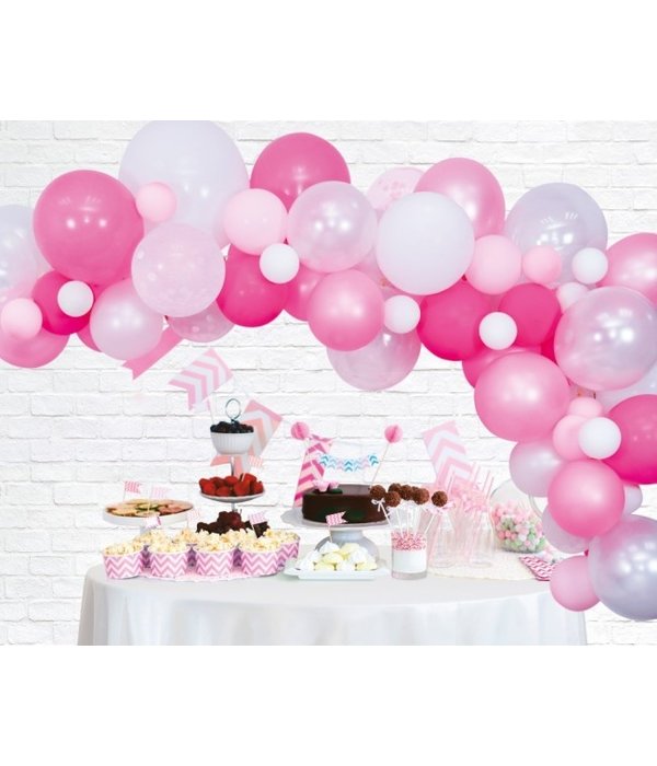 Luxe Ballon Decoratie Set Pink