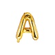Folieballon Goud Letter 'A' - 35cm