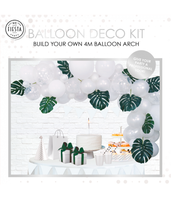 Luxe Ballon Decoratie Set Wit