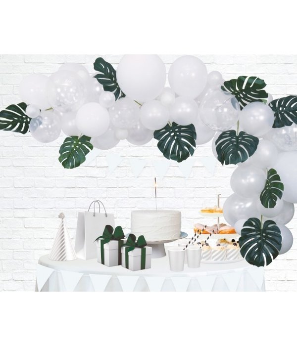 Luxe Ballon Decoratie Set Wit