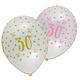 Ballonnen 30 Jaar Pink/Gold Chic (6st)