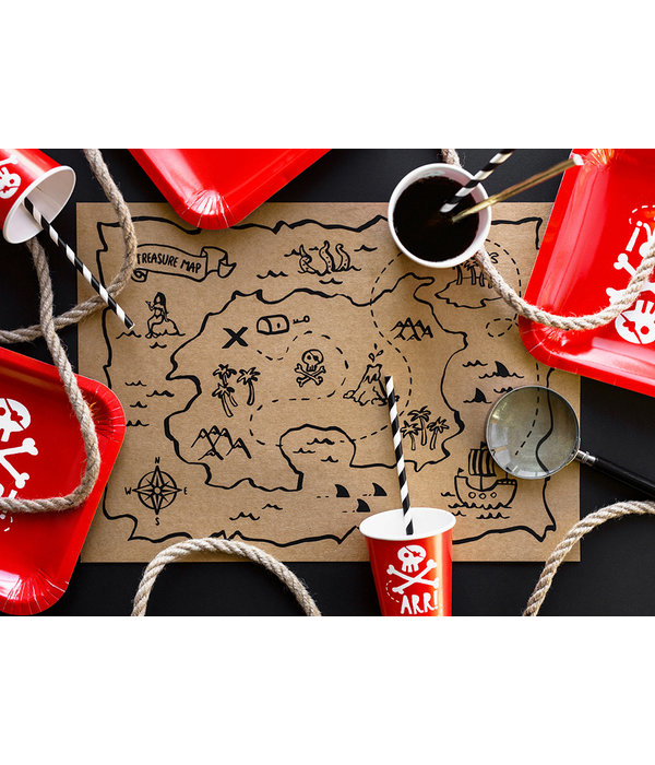 Papieren Rietjes Zwart/Wit Gestreept