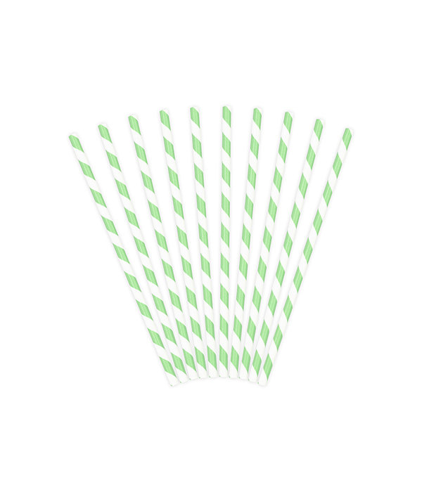 Papieren rietjes Fresh Mint