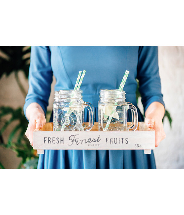 Papieren rietjes Fresh Mint