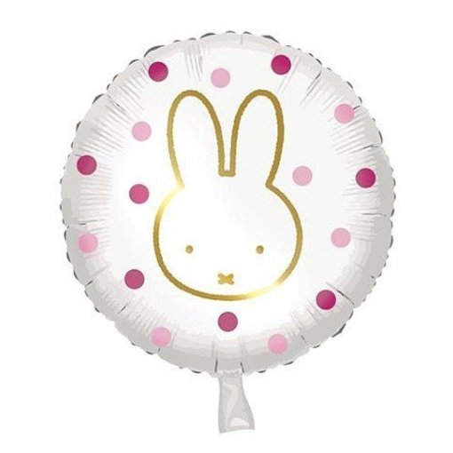Folieballon Nijntje Roze (45cm)