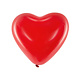 Pastel Ballonnen Hart Rood 40cm (6st)