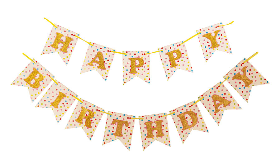 Slinger Happy Birthday Confetti