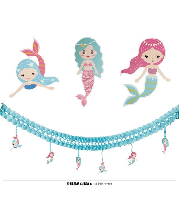 Zeemeermin Slinger met hangende zeemeerminnen