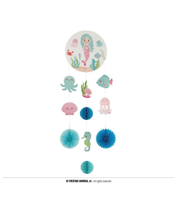 Zeemeermin hanger decoratie